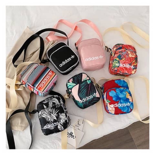 HOT ITEM 2020 Adidas floral waterproof crossbody bag Sling Bag