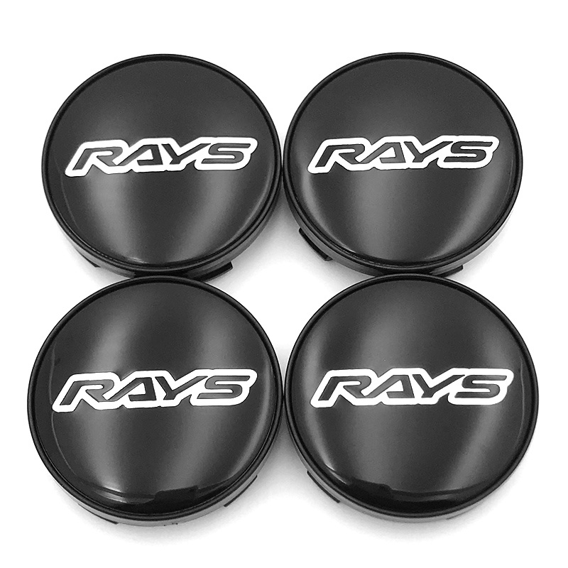 4x 60mm / 57mm Rays Nabendeckel Felgendeckel Radkappen