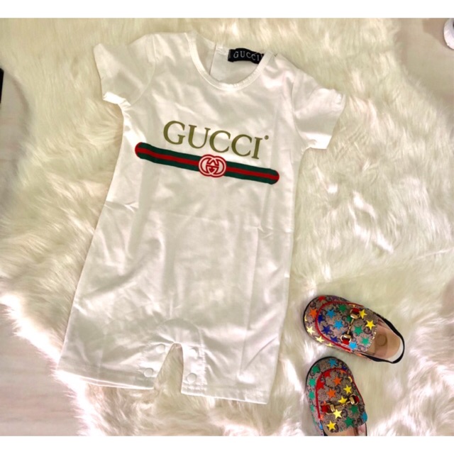 Gucci onesie baby girl best sale