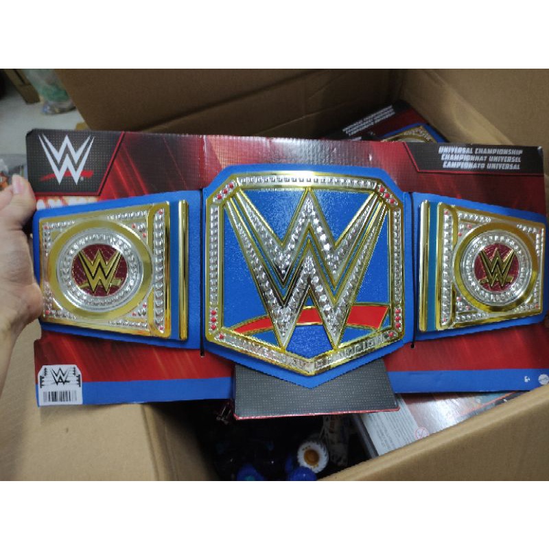MATTEL Mattel's WWE Championship Belt | Shopee Malaysia