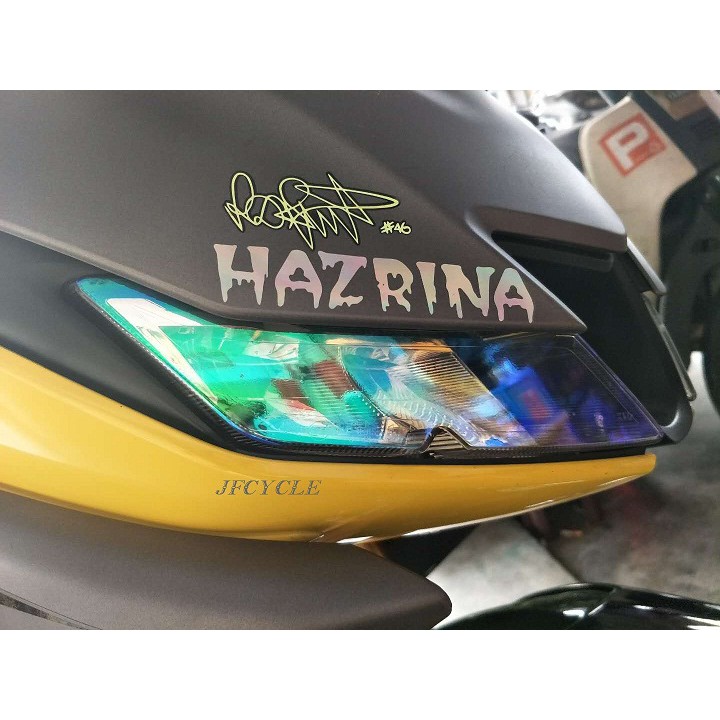 Yamaha R15 sticker tinted HEADLAMP / Tinted Lampu Depan | Shopee Malaysia