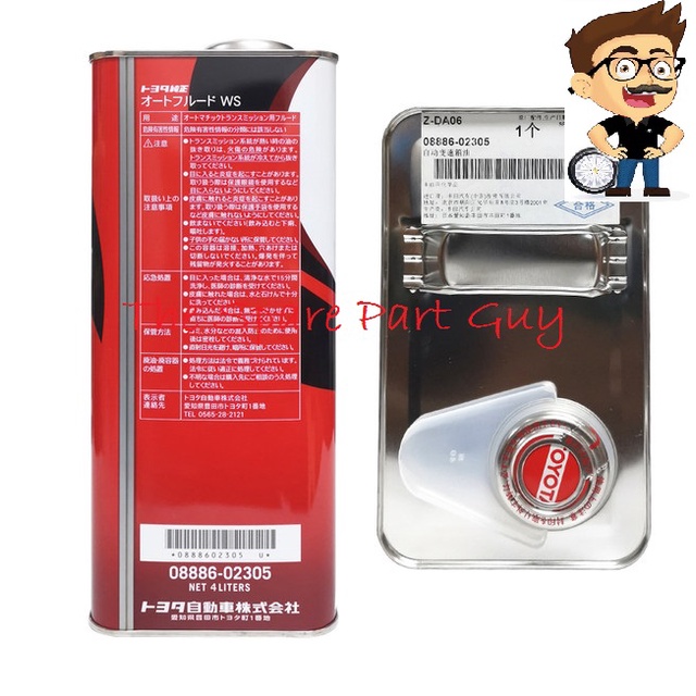 Toyota ATF WS 4L 0888602305 Auto Transmission Fluid Yaris Vios Markx