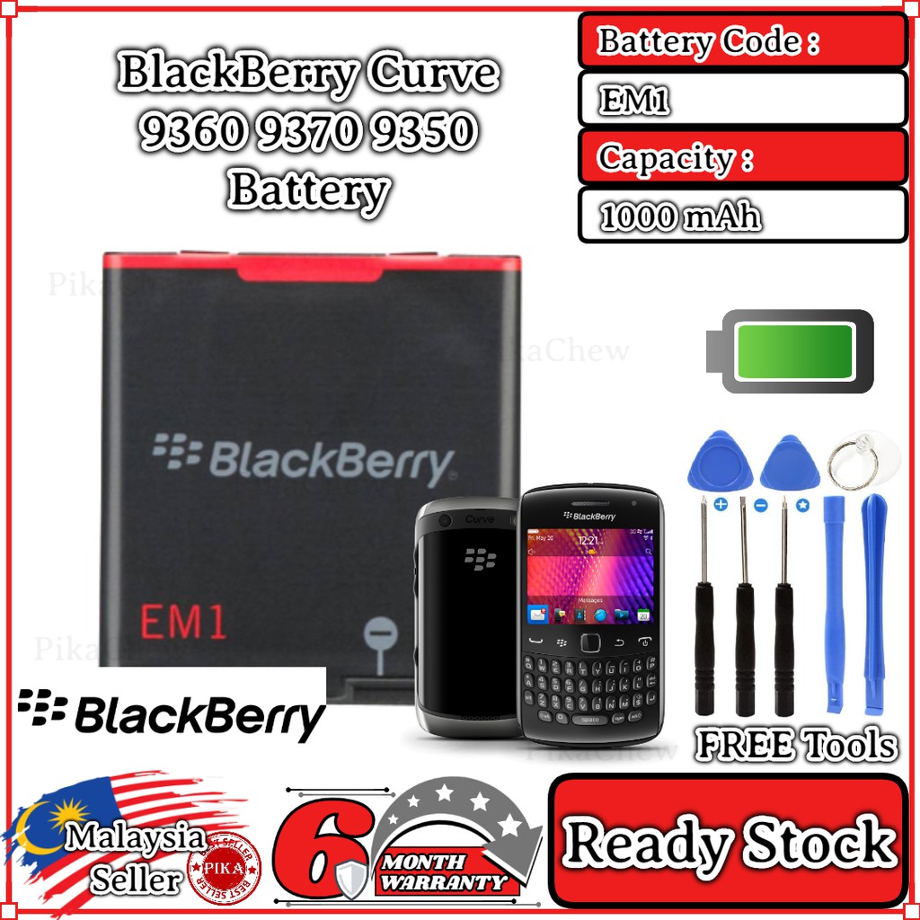 Brand new Genuine Blackberry EM1 Battery For Curve 9370, 9350, 9360