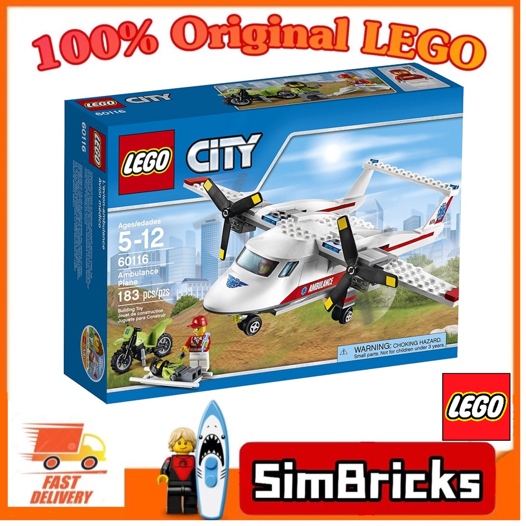 Lego city 2024 ambulance plane