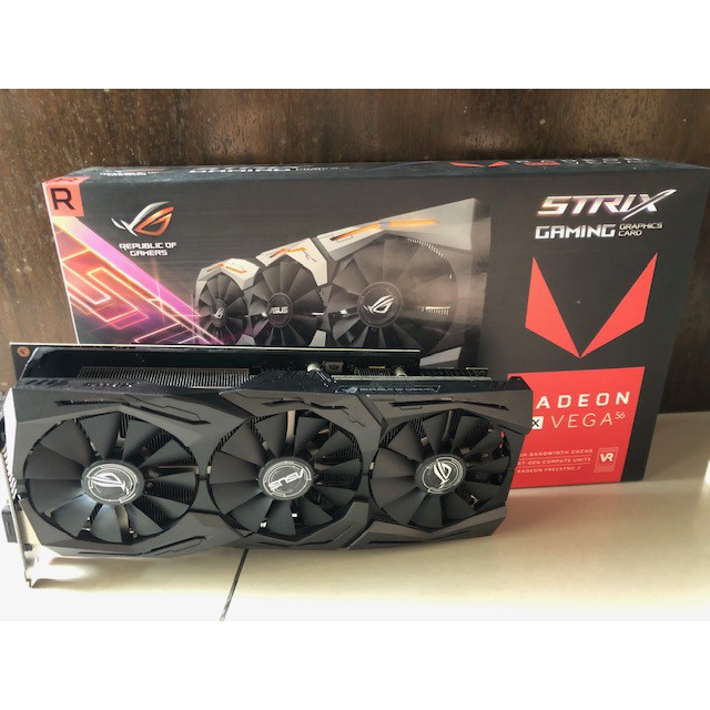 Asus Strix ROG RX Vega 56 8 GB | Shopee Malaysia