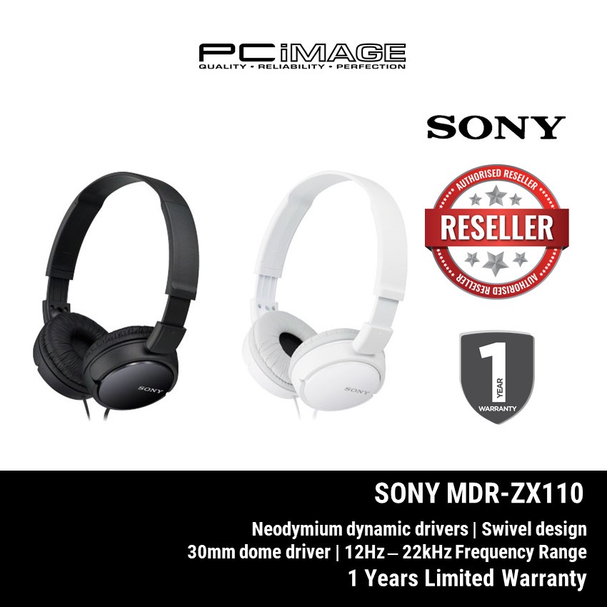 SONY MDRZX110AP WIRED ONEAR STEREO HEADPHONE Shopee Malaysia
