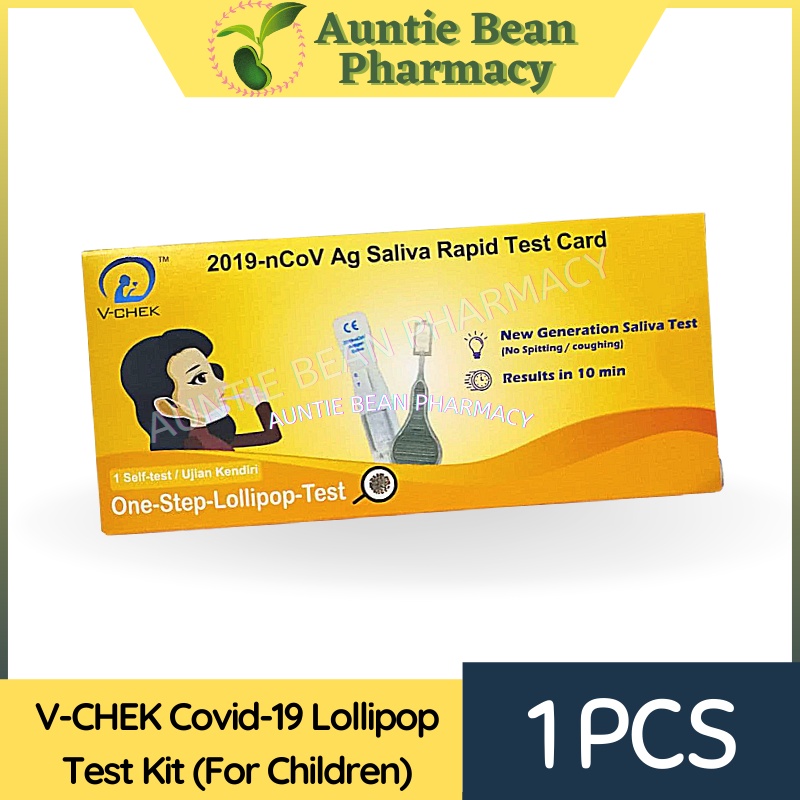 VCHEK Covid19 Lollipop Test Kit (For Children) Shopee Malaysia