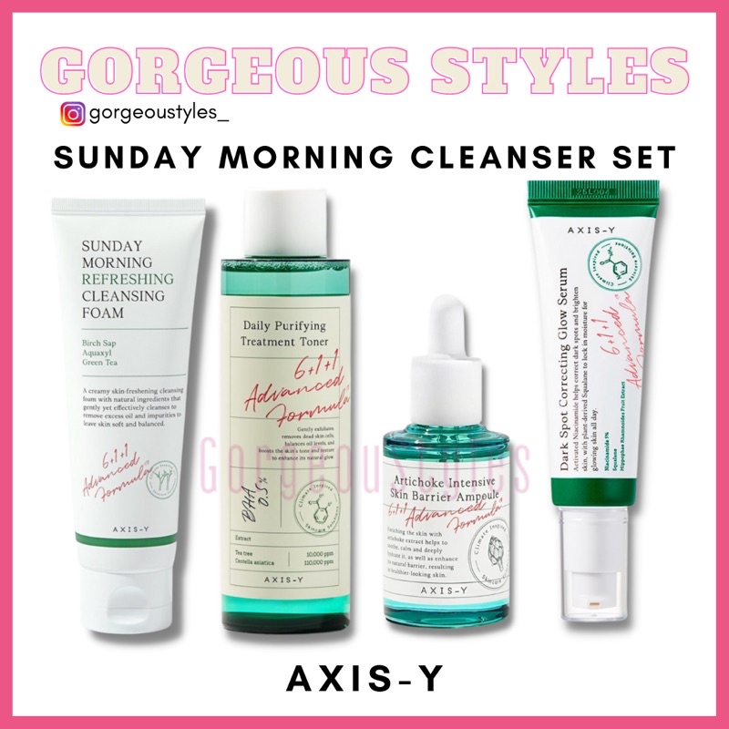 AXIS-Y The 611 Skincare Routine Set