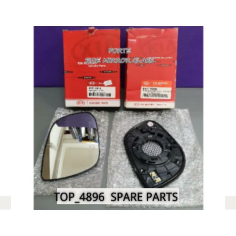 New Convex Right Mirror Glass For 17-18 Kia Forte, Forte5 W/O Backing - Foto 3