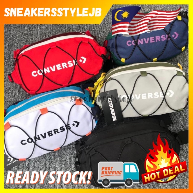 CONVERSE WAIST BAG CHEST BAG MEN BAG VARIOUS COLOURS READYSTOCK IN MALAYSIA Shopee Malaysia