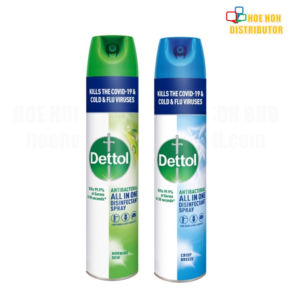 Dettol Antibacterial Virus Covid Disinfectant Spray Morning Dew