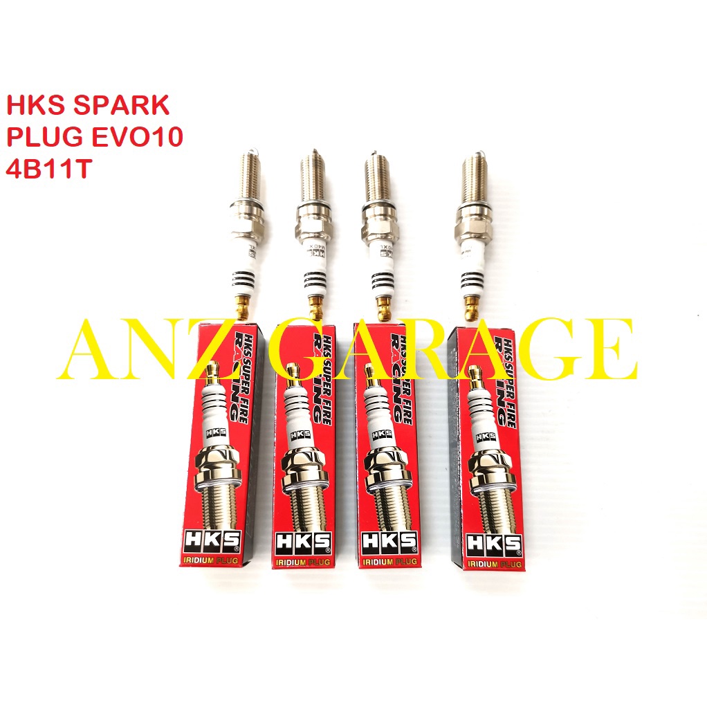 EVO 10 HKS SPARK PLUG ORIGINAL MITUSBISHI 4B11T EVO X Shopee Malaysia