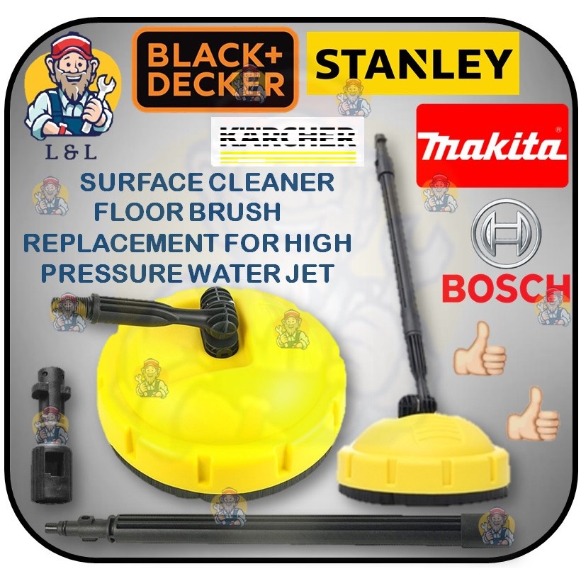 SURFACE CLEANER FOR BLACK DECKER LUTIAN BOSCH MAKITA STANLEY KAR CHER FLOOR BRUSH CLEAN PW1370TD AQUATAK 100 AQT 33 10