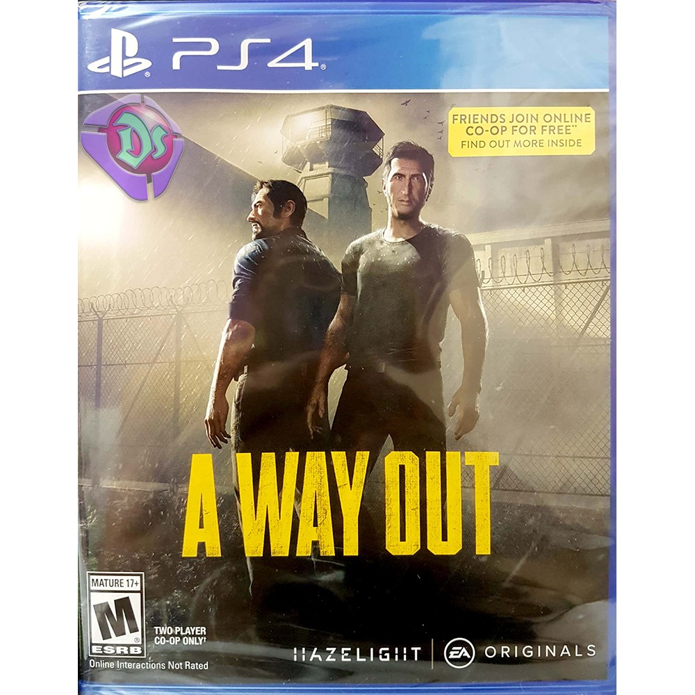 A Way Out - PS4 Game | ENG | ALL | Shopee Malaysia