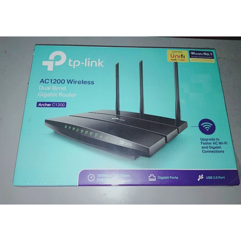 Archer C1200, AC1200 Wireless Dual Band Gigabit Router