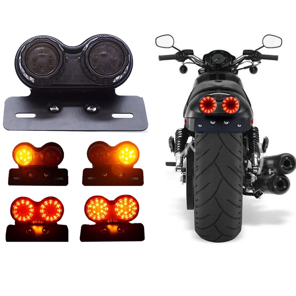 brake cafe racer double with signal | Shopee Malaysia