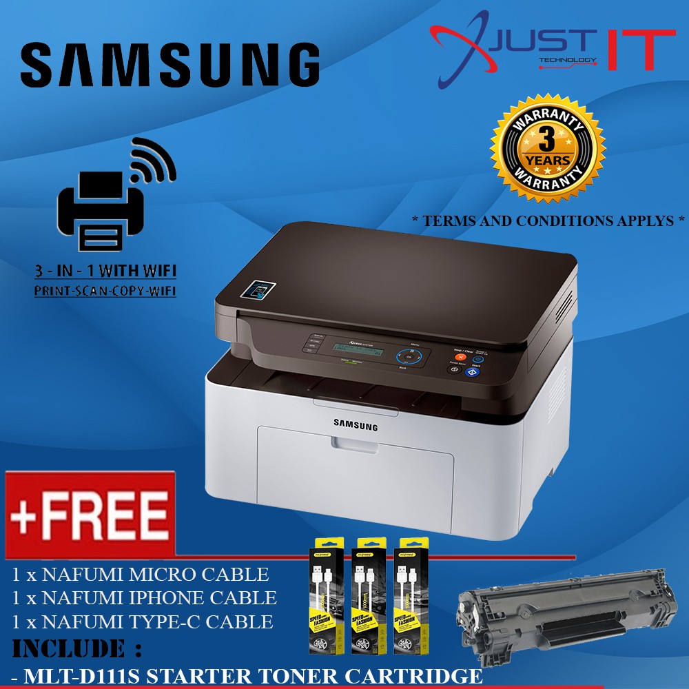 Samsung Multifunction Laser Printer Scan Copy Wifi | Malaysia