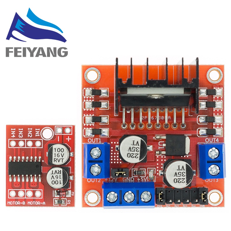 L298N 2A DC Motor Stepper Motor Driver Speed Controller Module Dual H ...