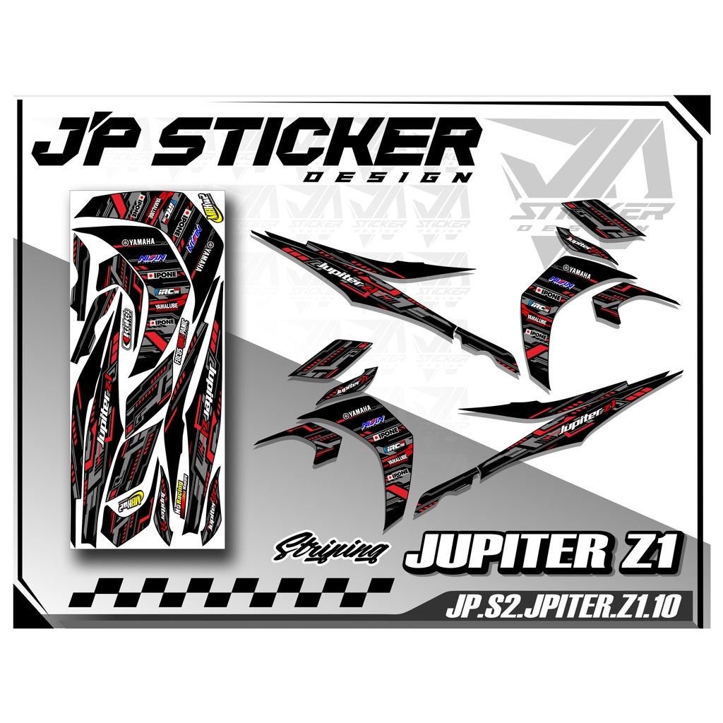 Jupiter STICKER STRIPING JUPITER Z1 - YAMAHA JUPITER Z1 Motorcycle ...