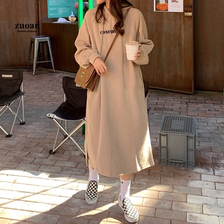 Oversized Long Hoodie Dress