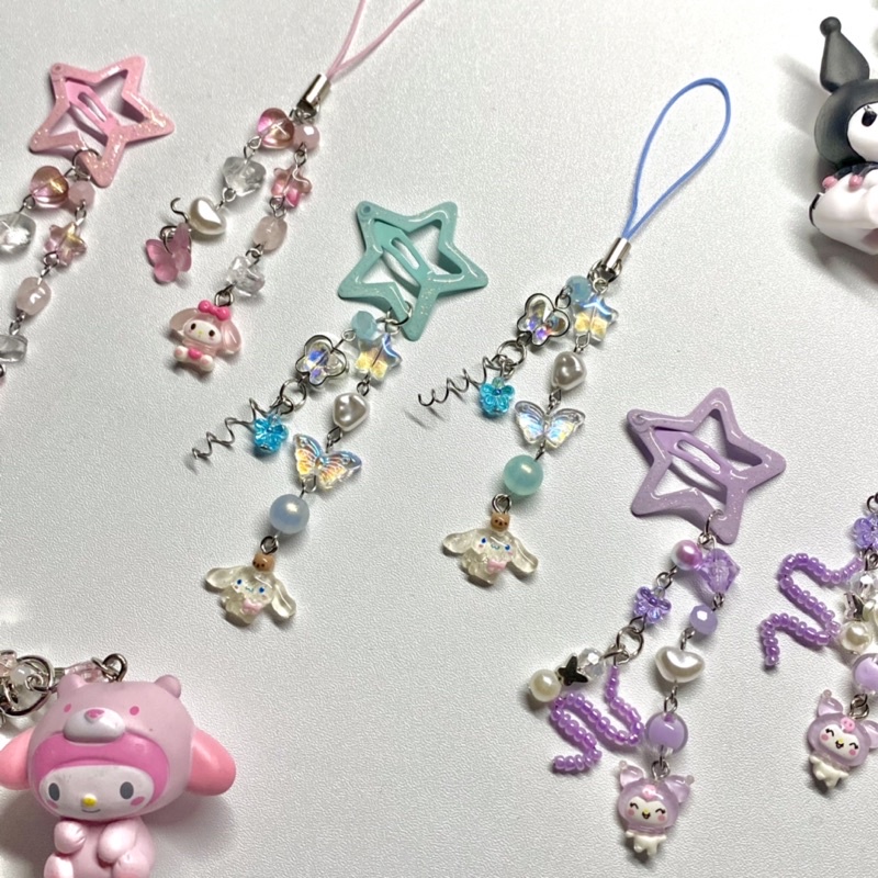 HP GANTUNGAN Beadsybeepsy | Sanrio beads hairclips and phone straps ...