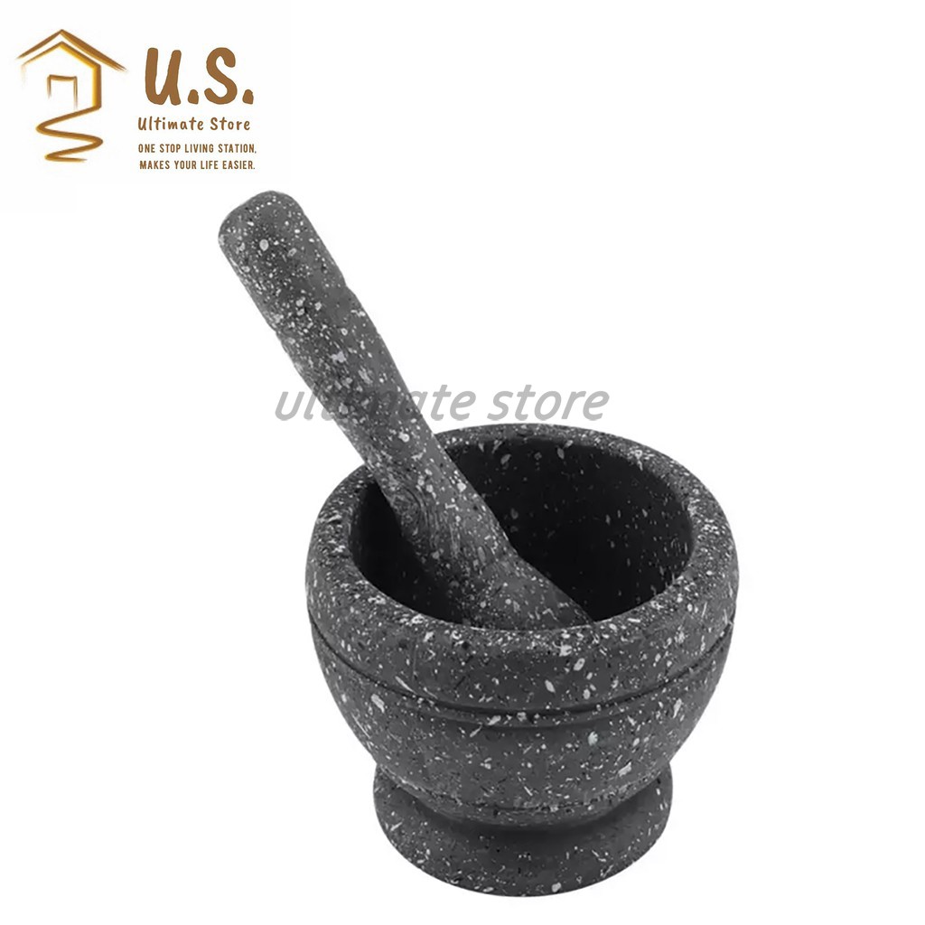  HealthSmart Stainless Steel Mortar and Pestle: Home & Kitchen