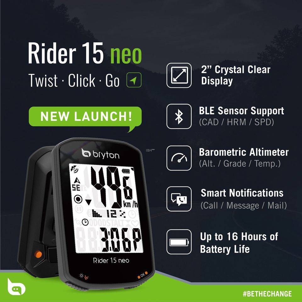 Bryton on sale rider 15