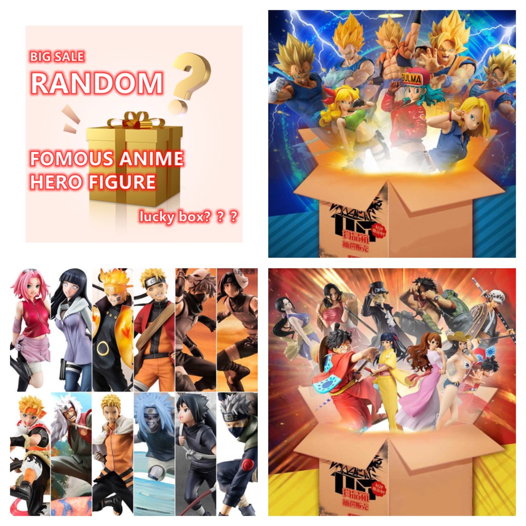 Ready StockBig Sale Random Famous Anime Hero Figure One Piece Naruto Final  Fantasy Bleach Dragon Ball etc | Shopee Malaysia