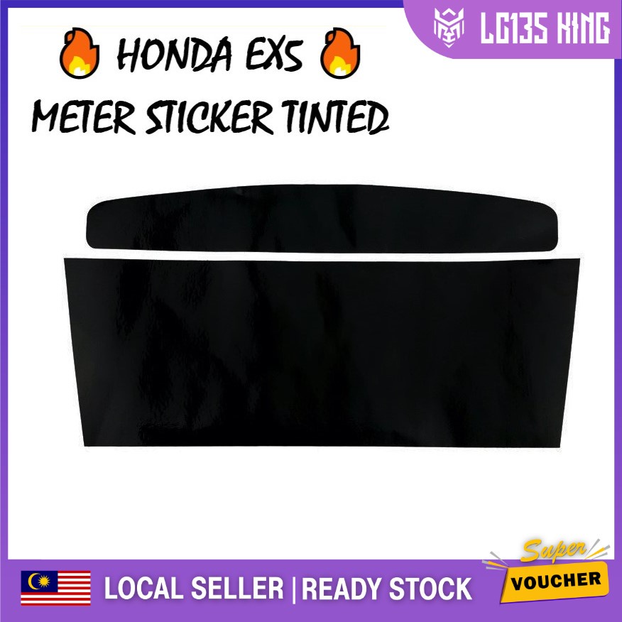 HONDA EX5 HI POWER EX5 HP EX5 DREAM METER STICKER METER TINTED METER ...