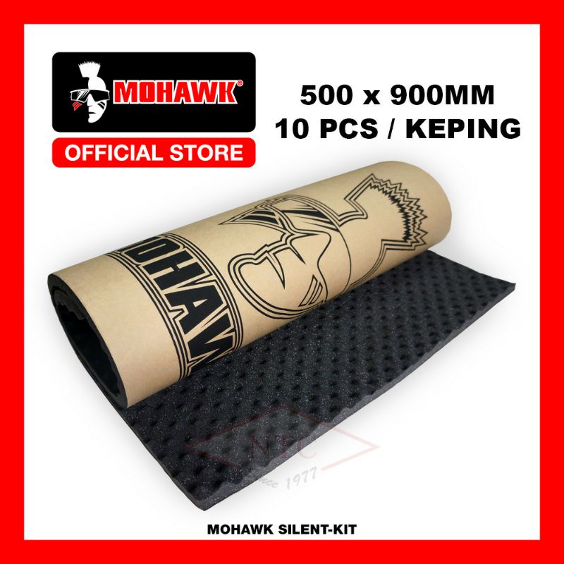 MOHAWK Car Audio Damping SILENT-KIT High Performance Sound Insulation ...