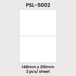 A4 Simili Sticker Label 2 Up 210mm x 148mm (100'S)