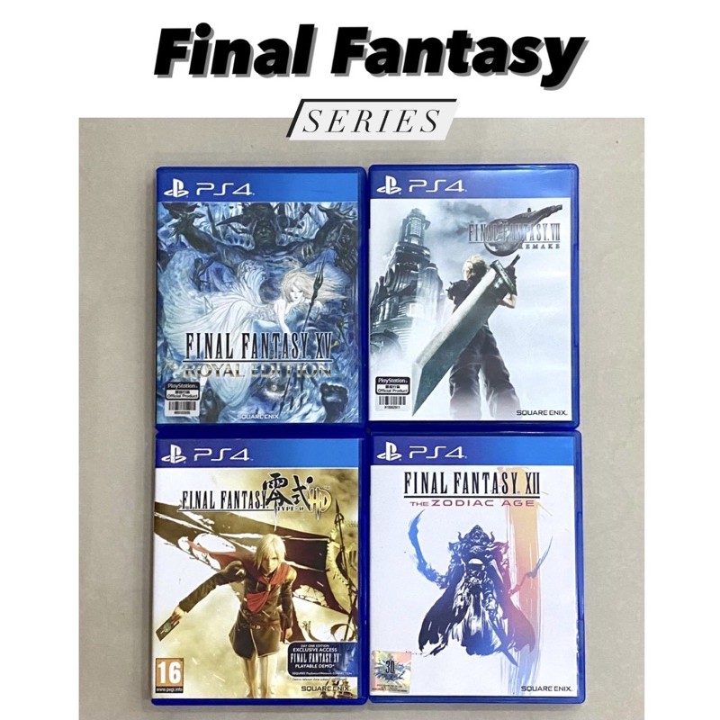 How's my PlayStation Final Fantasy Collection? Updated! : r/gamecollecting