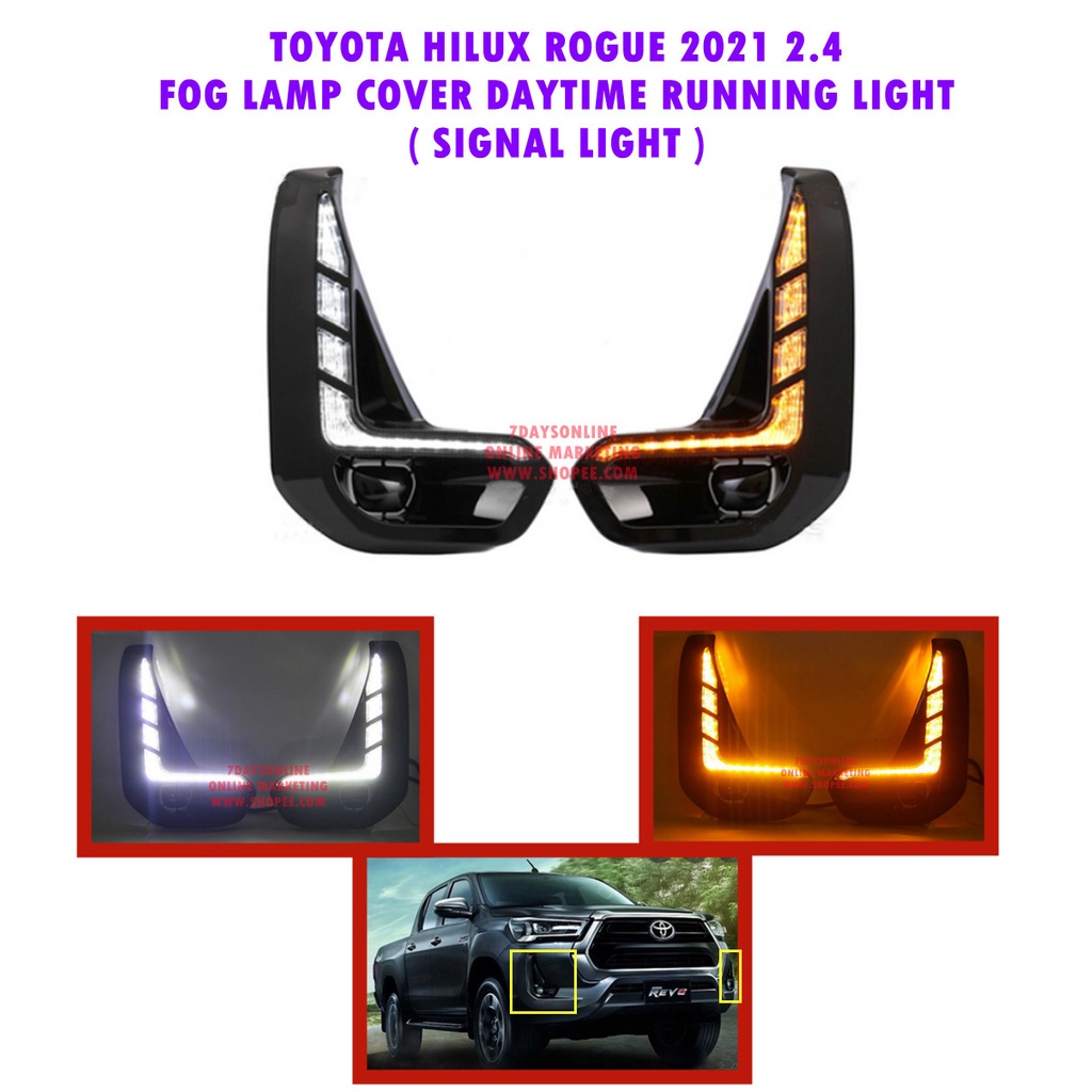 Pair Autopartsmall Halogen Headlights With DRL For 2021-2024 Nissan Rogue - Left & Right