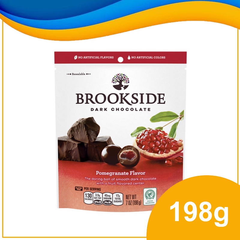 Brookside Pomegranate Dark Chocolate 198g Exp 1 JANUARY 2025