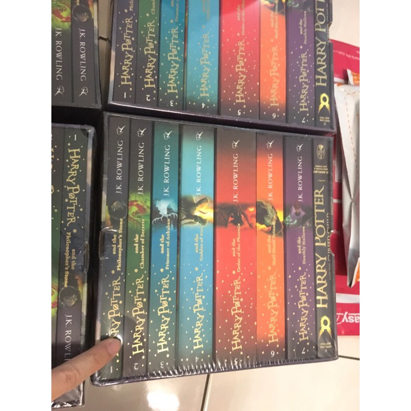 Harry Potter 1 8 Books KL Ready Stocks Shopee Malaysia