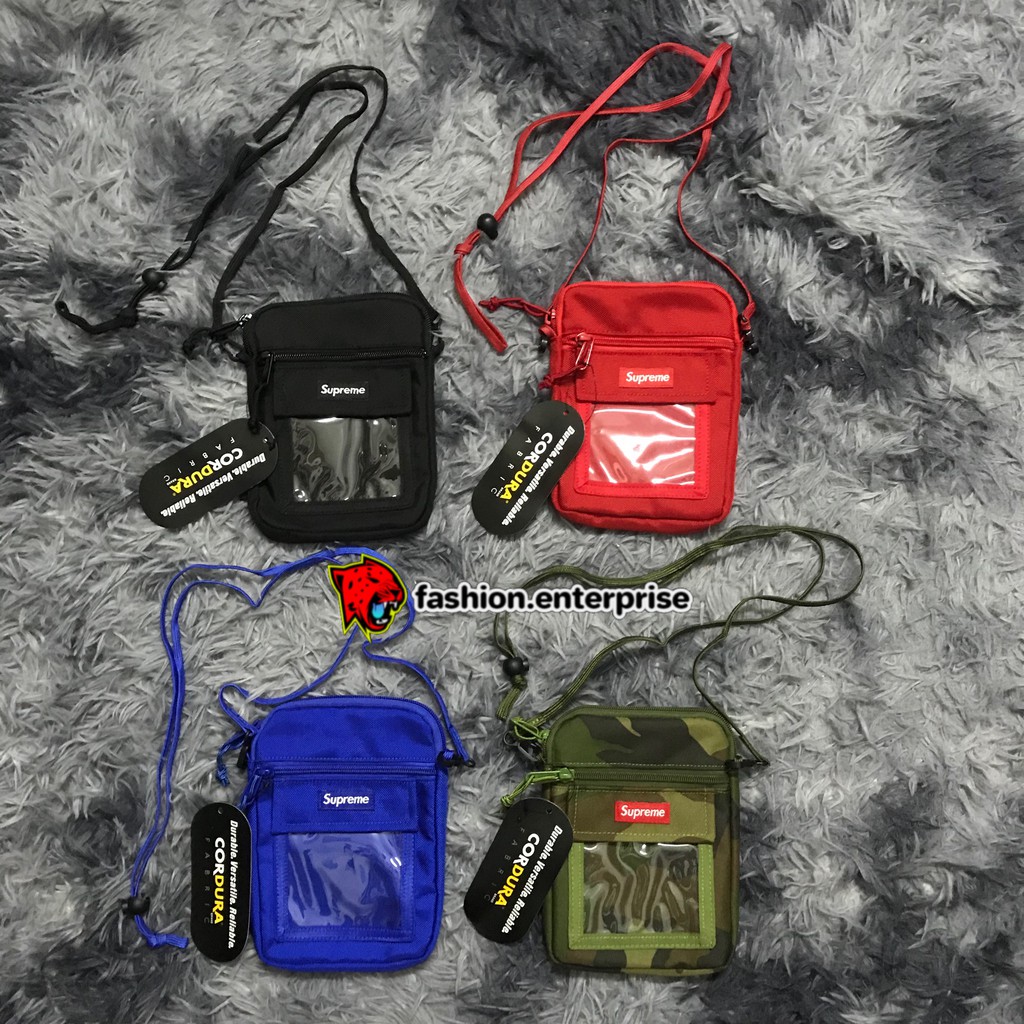 Supreme ss19 2025 pouch bag