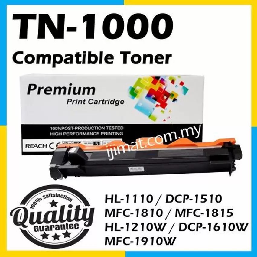 TN1000 TN-1000 Toner DR1000 Drum Compatible To Brother DCP 1510 DCP ...