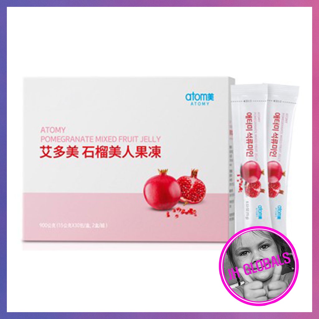 Atomy Pomegranate Mixed Fruit Jelly 15g x 60pcs Korea Shopee Malaysia