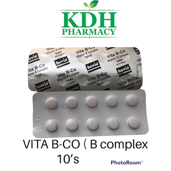 HOVID VITA B-CO (VITAMIN B COMPLEXS 10'S) | Shopee Malaysia