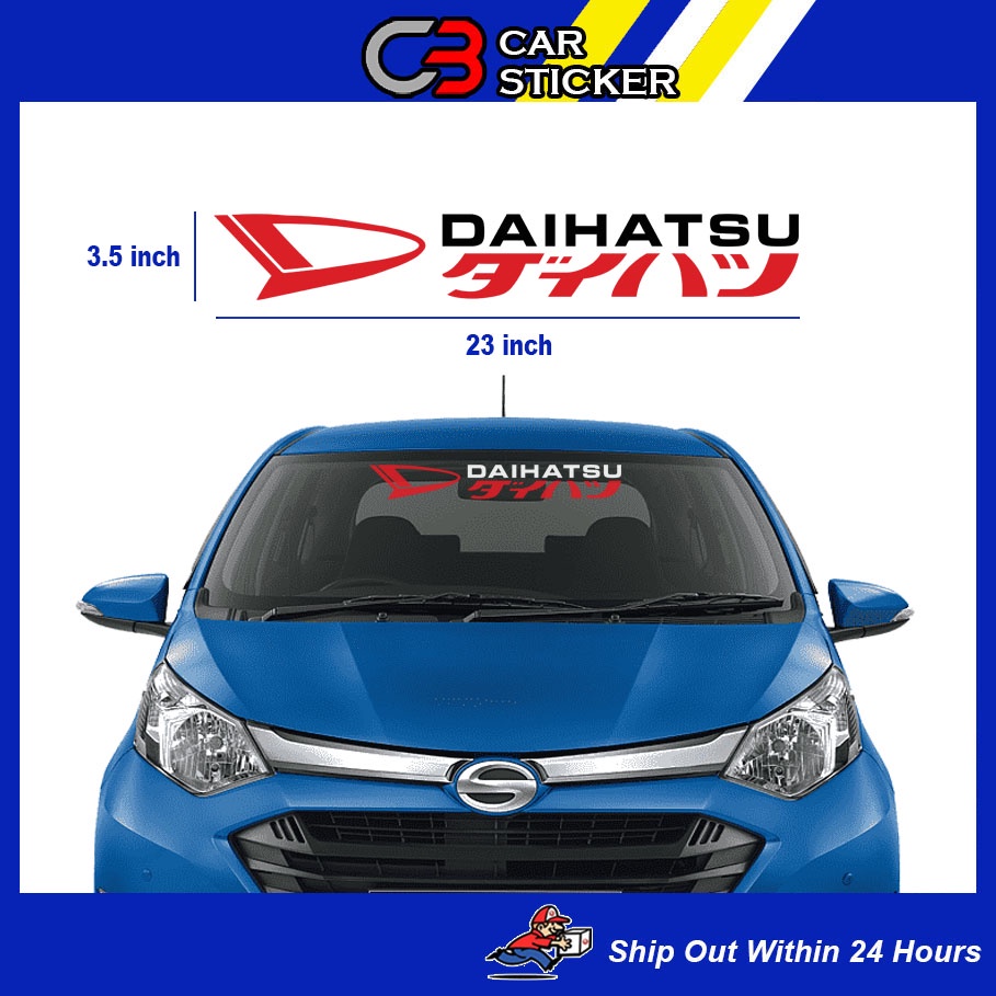 Daihatsu Japan style Car Sticker / CS770 Shopee Malaysia
