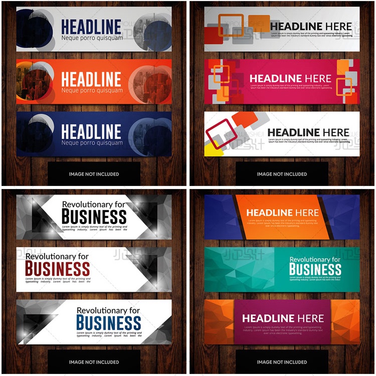 Graphic Design Template Bundle Pack / Poster / Banner / Card / Brochure ...