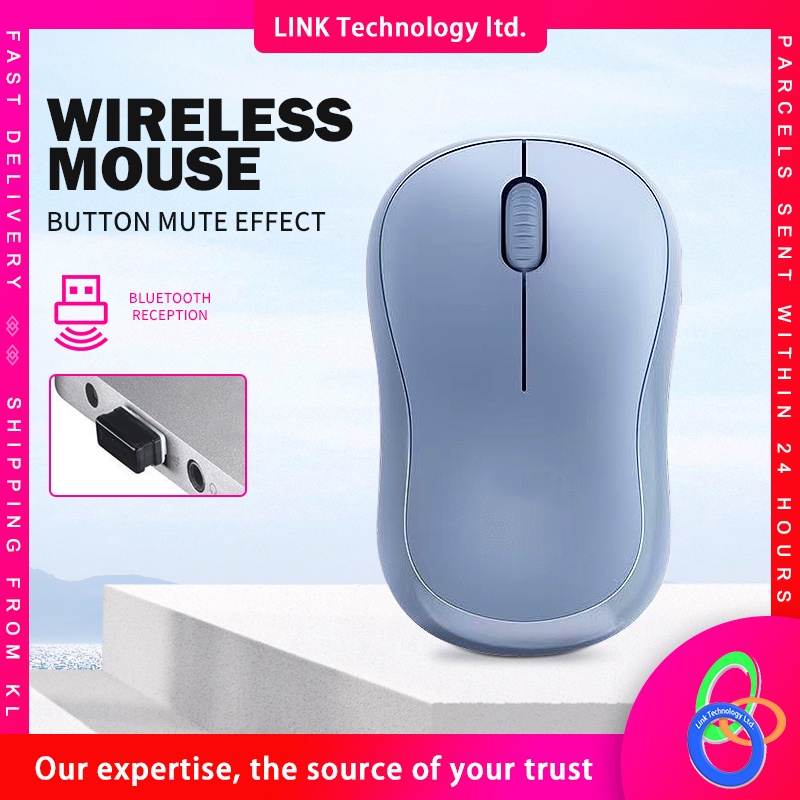 M221 Wireless Silent Mouse with 2.4GHz USB 1000DPI Optical Mouse