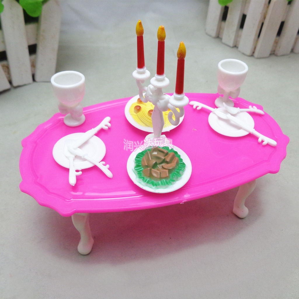 Diy barbie dining table sales