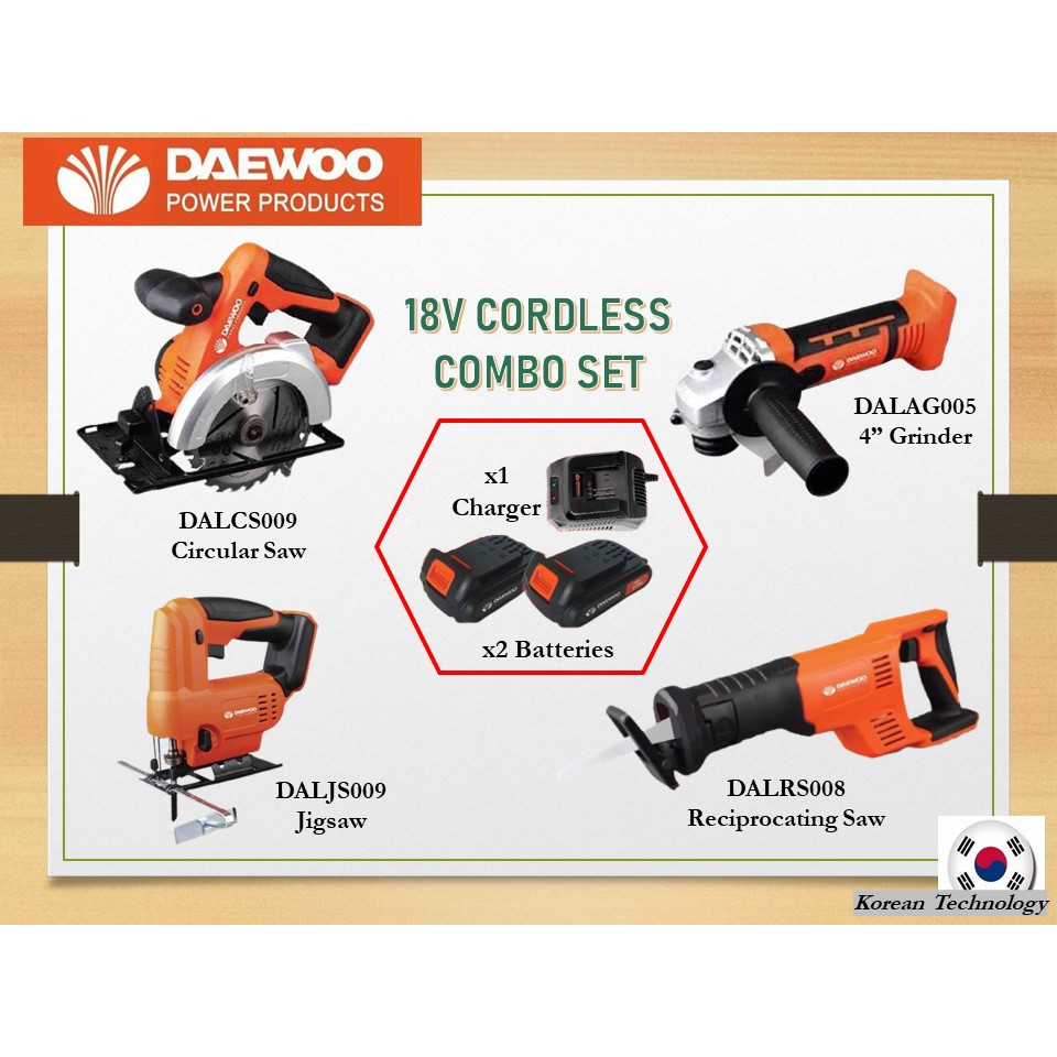 Cordless jigsaw and circular saw combo hot sale