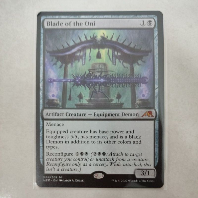 Blade of the Oni - Kamigawa Neon, Magic the Gathering | Shopee Malaysia