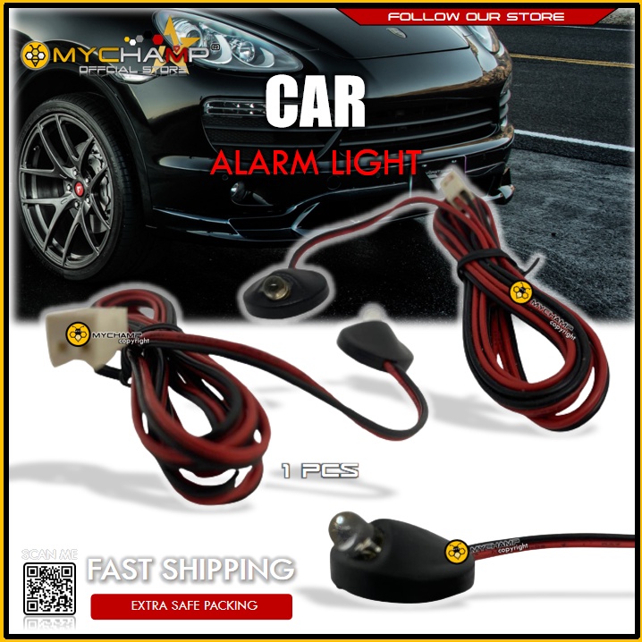 Car Alarm LED Light Vehicle Alarm Light 1 pcs Shopee Malaysia