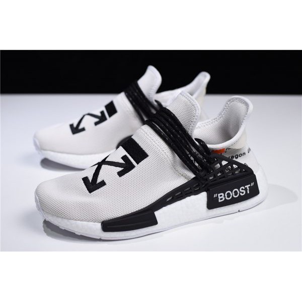 OFF WHITE x Pharrell x Adidas NMD Hu Race Trail Shopee Malaysia