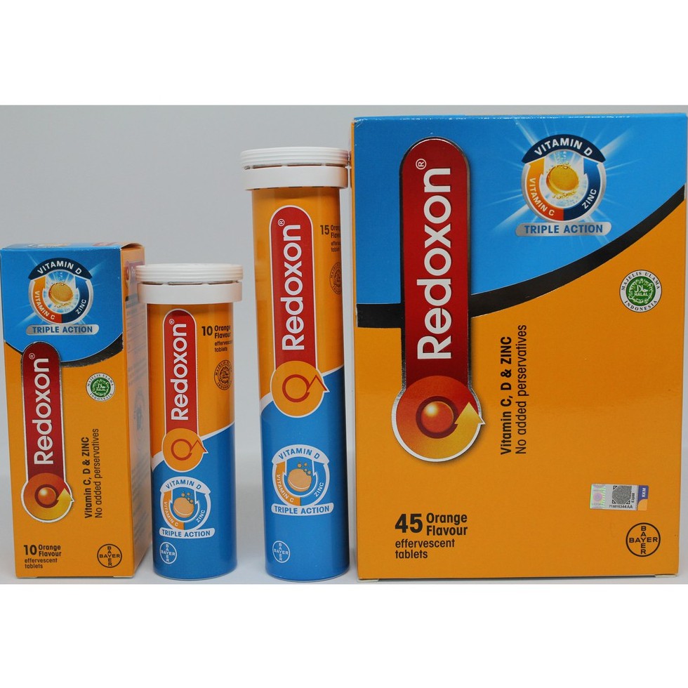 *NEW* Redoxon Triple Action Vitamin C, D & Zinc Effervescent Tablets