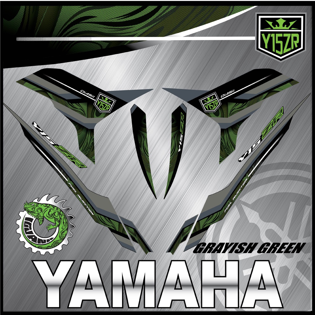 STRIPE MOTOR YAMAHA Y15/Y15ZR LC150 (53) 2022 COVER SET STICKER ...