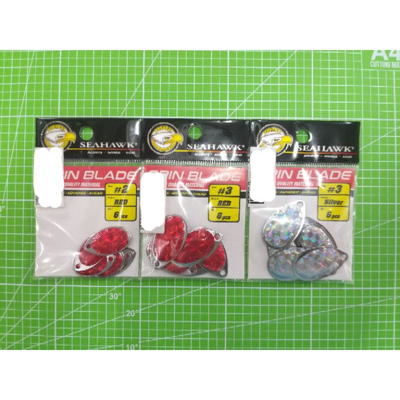 SEAHAWK SPIN BLADE SPOON 🔥RED/SILVER🔥 | Shopee Malaysia